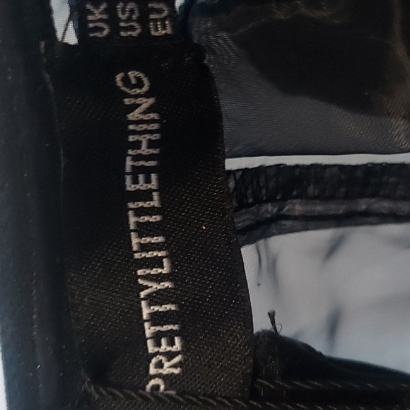 Pretty Little Things Bodycon she'll detail black dress - Picture 4 of 8